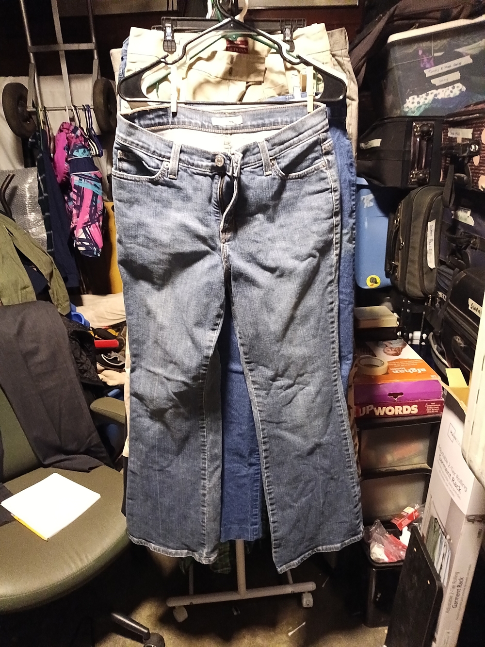 Levi's Light Blue Flare Jeans
